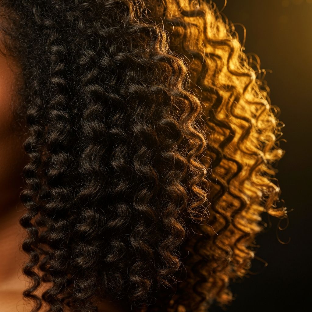 Rizos perfectamente definidos — resultado de hidratación profunda